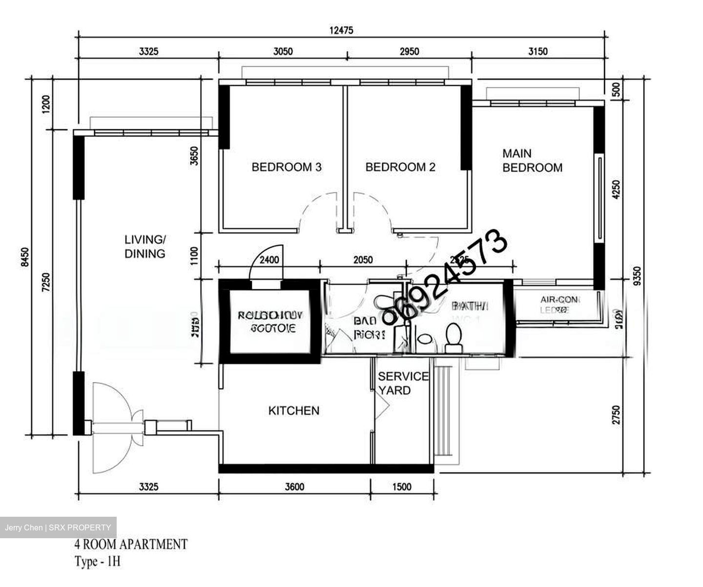 Blk 450C West Terra @ Bukit Batok (Bukit Batok), HDB 4 Rooms #584215941